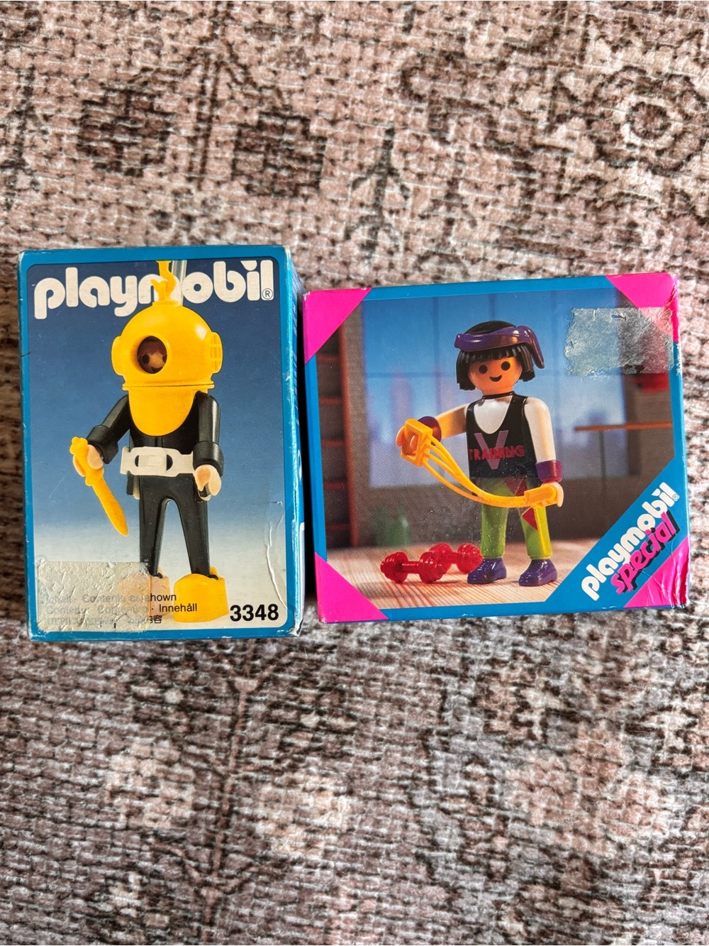 Vintage Playmobil figure sets